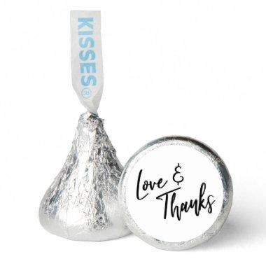Handwriting Thank You for Celebrating with Us Hershey®'s Kisses®