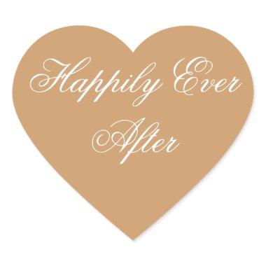Happily Ever After Heart Sticker