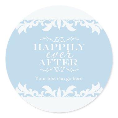 HAPPILY EVER AFTER Storybook Party Favor Sticker