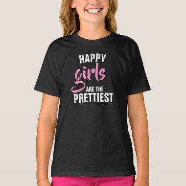 Happy Girls - Girls' Hanes TAGLESS® T-Shirt
