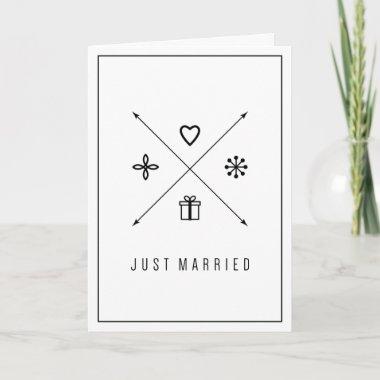 Happy Wedding Day | Just Married Invitations