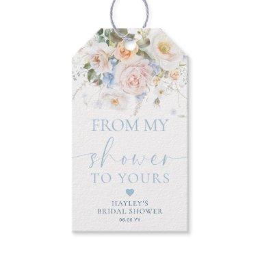 Hargrove Blue Floral From My Shower To Yours Soap Gift Tags