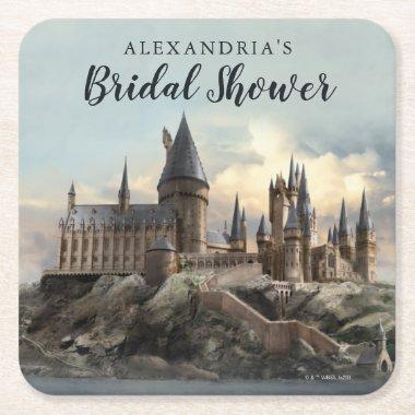 Harry Potter | Hogwarts Castle  Square Paper Coaster