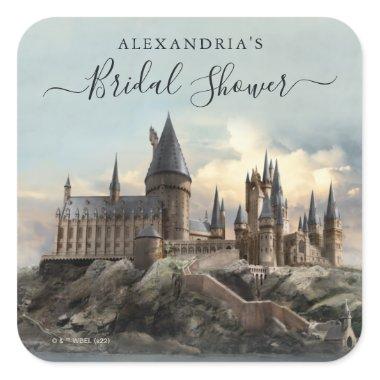 Harry Potter | Hogwarts Castle Bridal Shower Square Sticker