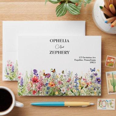 He gives her butterflies Wildflower  Envelope