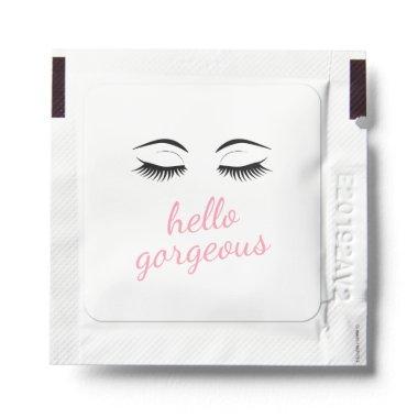 Hello Gorgeous with Pretty Eyelashes Glam Hand Sanitizer Packet