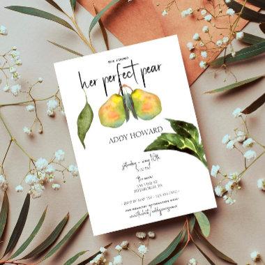 Her Perfect Pear - Bridal Shower Invitations