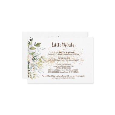 Herbal  Wedding Details Enclosure