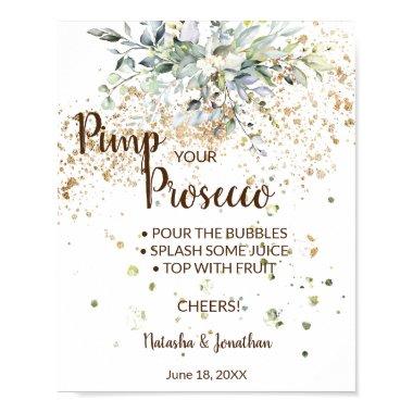 Herbal Pimp your Prosecco Bridal Shower Sign