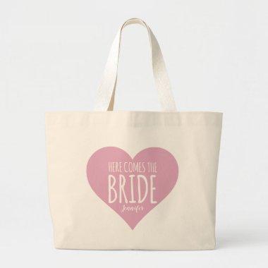 Here Comes The Bride Bridal Shower Tote Bag
