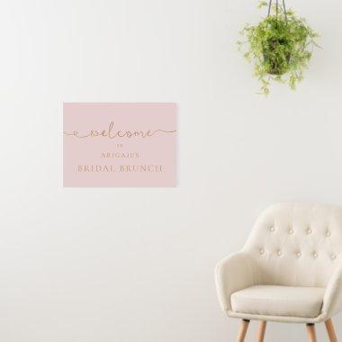 Here comes the bride shower sign