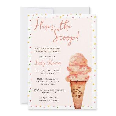 Here's the scoop Baby Girl