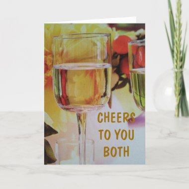 HERE'S TO THE BRIDE/GROOM A WEDDING TOAST Invitations