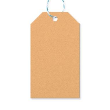 Hex Color #FABA77, Brandy Gift Tags
