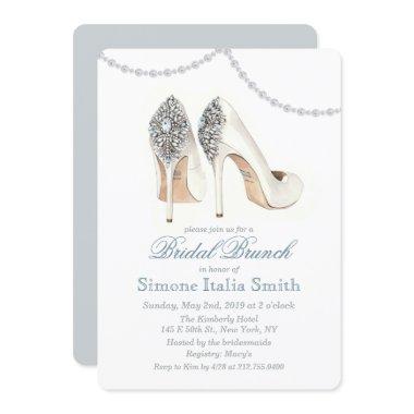 High Heel Shoe Couture Bridal Brunch Invitations