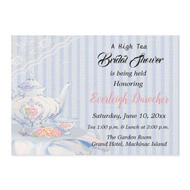 High Tea Bridal Shower Invitations