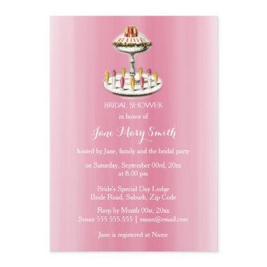 High tea cakes old fashioned Invitations