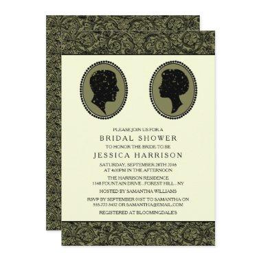 His & Hers Art Deco Silhouette