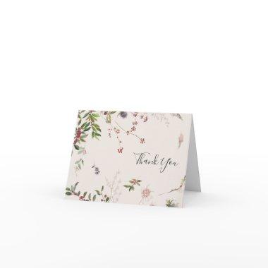 Holiday Chic Botanical | Champagne Thank You