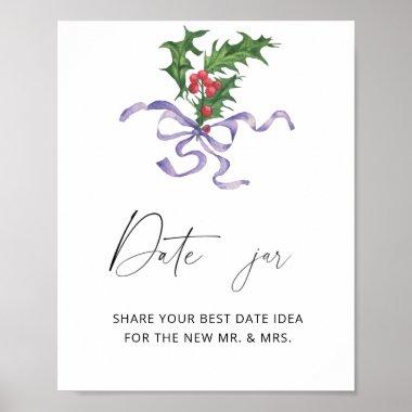 Holly branch - date night ideas bridal game poster