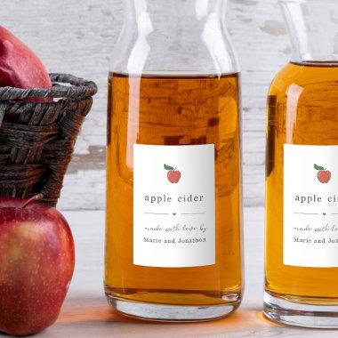 Homemade Apple Cider Gift Label