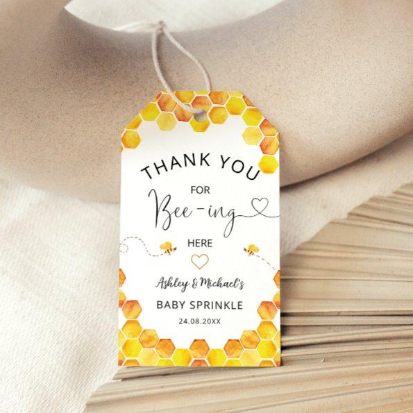 Honey Bee Baby Shower Favor Tags