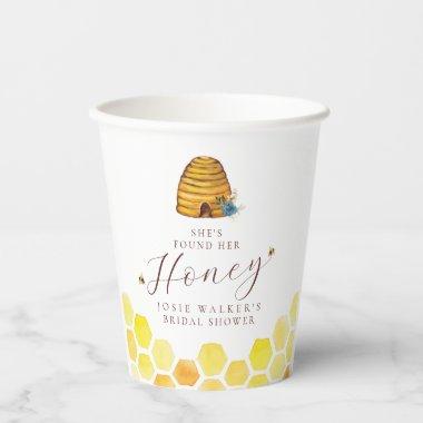 Honey Bee  Paper Cups