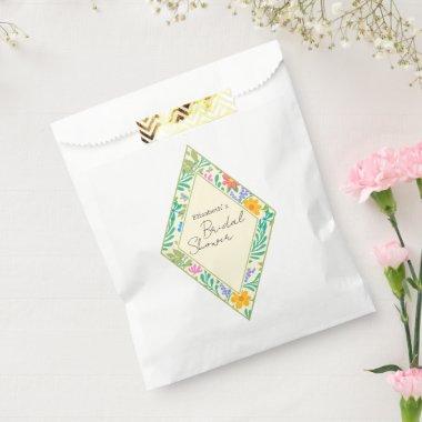 Honey Bee, Ladybug, Butterfly, Dragonfly & Flowers Favor Bag