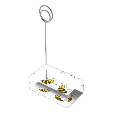 Honey Bees with Heart Place  Holder