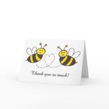 Honey Bees with Heart Thank you notes