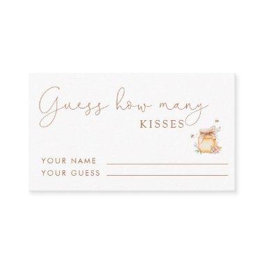 Honey  Guess How Many Kisses Enclosure