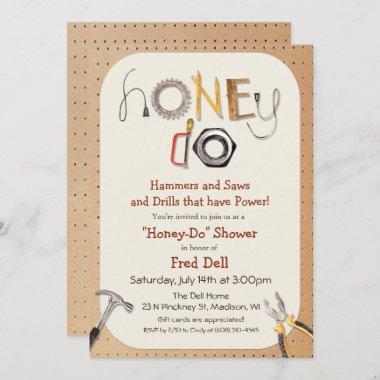 Honey Do Couples Shower Invitations