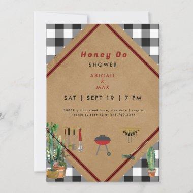 Honey Do Couples Wedding Shower III Invitations