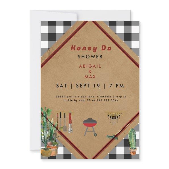 Honey Do Couples Wedding Shower III Invitations