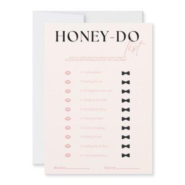 Honey-Do List Invitations