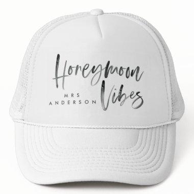Honeymoon vibes trucker hat