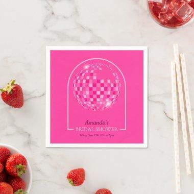Hot Pink Disco Boogie  Napkins