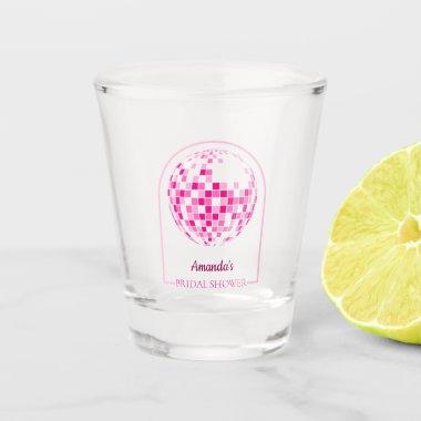 Hot Pink Disco Boogie  Shot Glass