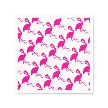 Hot Pink Flamingo Napkins