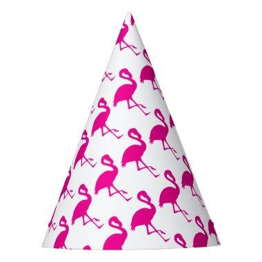 Hot Pink Flamingo Party Hat