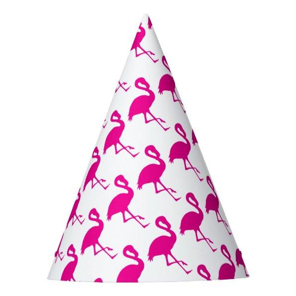 Hot Pink Flamingo Party Hat