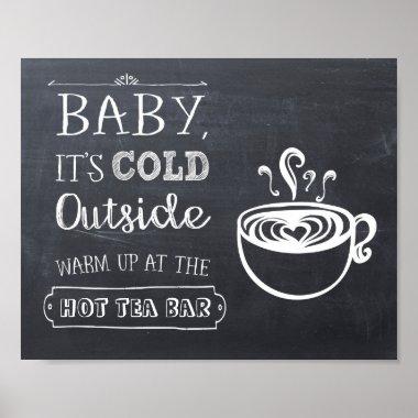 Hot Tea Bar Sign