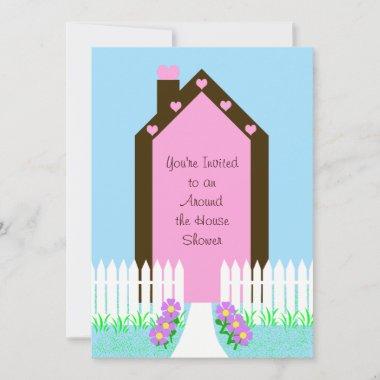 House Around the House Bridal Shower Invitations