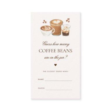How Many Beans Coffee  Game