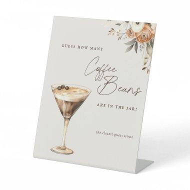 How Many Coffee Beans Espresso Martini Shower Pedestal Sign