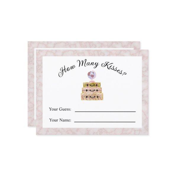 How Many Kisses Answer Invitations Travel Theme