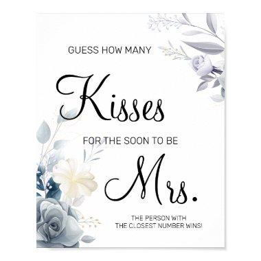 How many kisses for soon to be Mrs shower game Poster