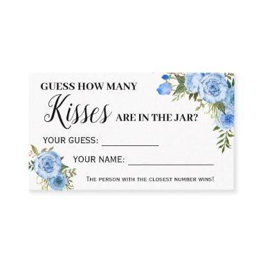 How many Kisses game english spanish shower