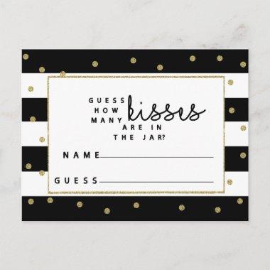 how many kisses in the jar game bridal shower postInvitations