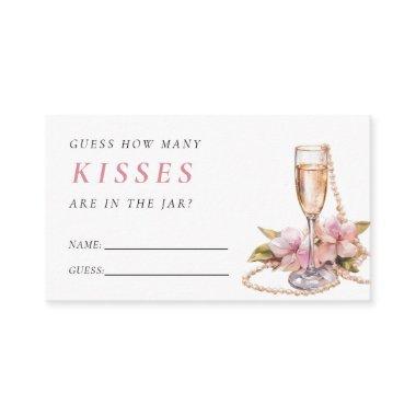 How Many Kisses Pearls Prosecco  Enclosure